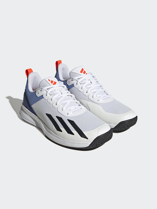 Adidas Courtflash Speed Ανδρικά Παπούτσια Τένις για Όλα τα Γήπεδα Cloud White / Core Black