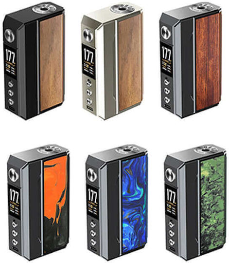 Voopoo Box Mod Drag 4 177W Gunmetal Ocean Blue
