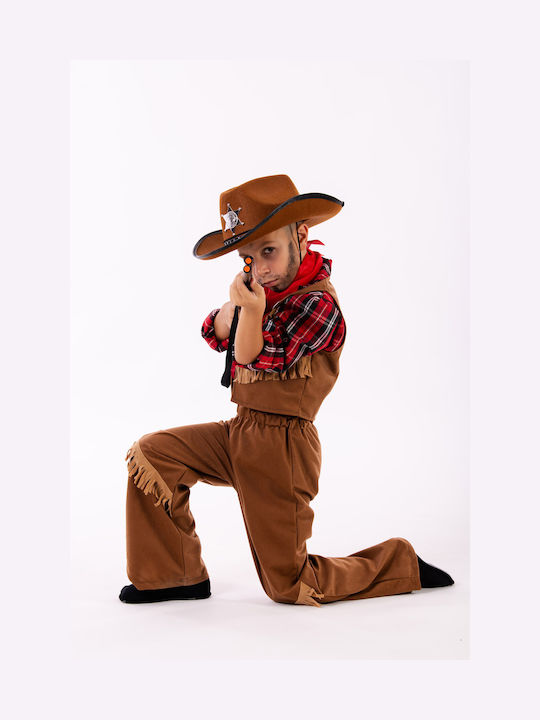Kids Carnival Costume Cow Boy