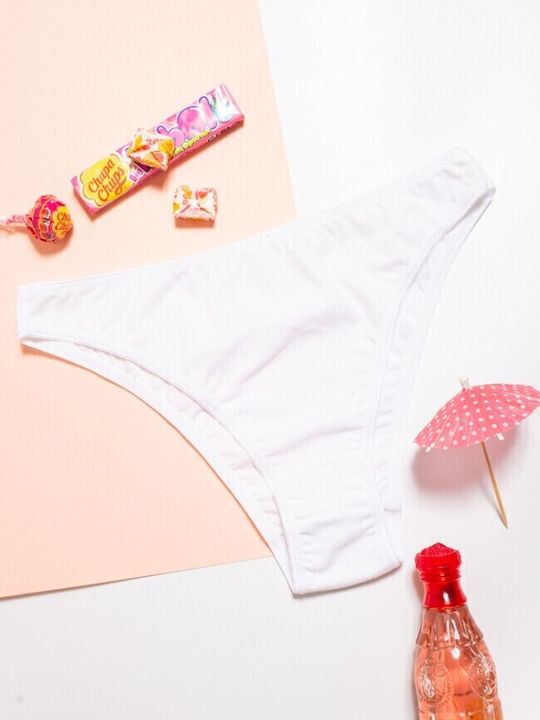 High-waisted Women's Brazil White