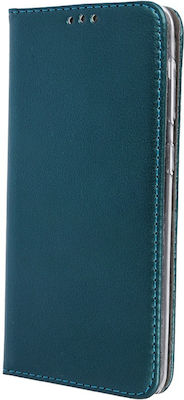 Forcell Magnet Synthetic Leather Wallet Dark Green (Galaxy A12 / Galaxy M12)