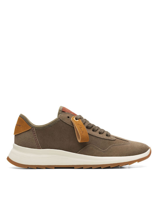 Clarks DashLite Lo Femei Sneakers Maro