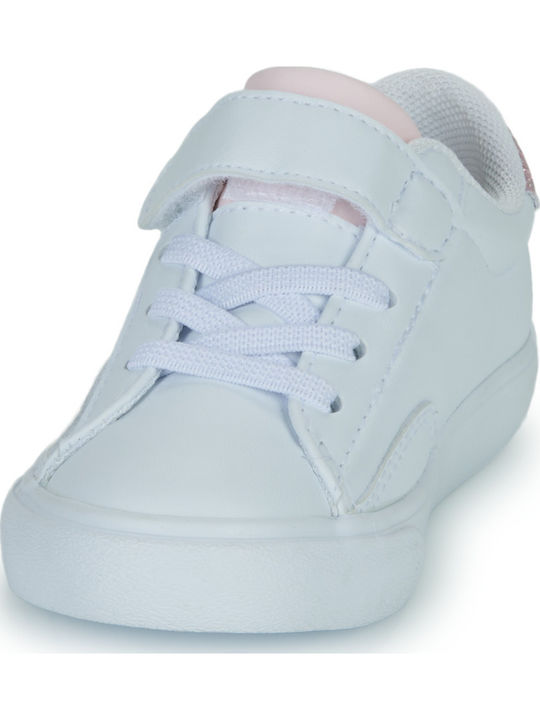 Theron V Ps Kids Sneakers with Scratch White
