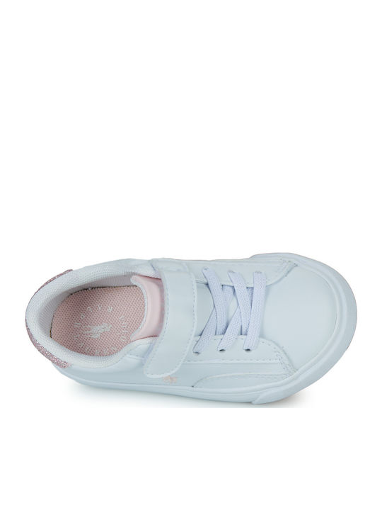 Theron V Ps Kids Sneakers with Scratch White