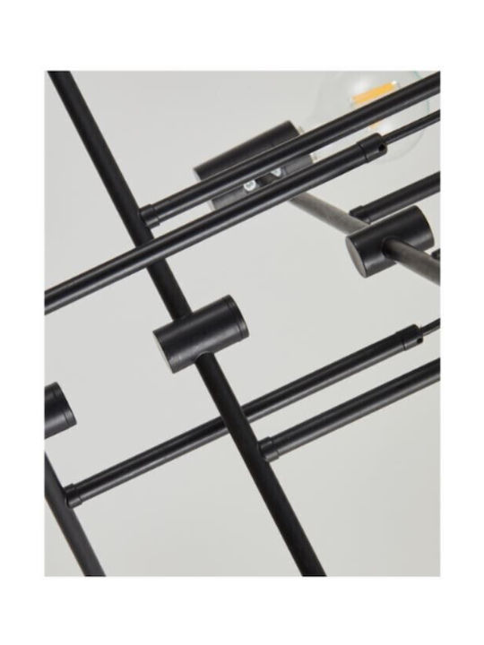 Home Lighting Kronleuchter 6xE27 mit Schirmen Gray 77-8296