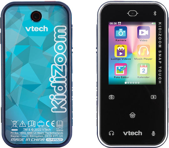 Vtech KidiZoom Snap Touch MP3 Player cu ecran tactil LCD 2.4" Albastru