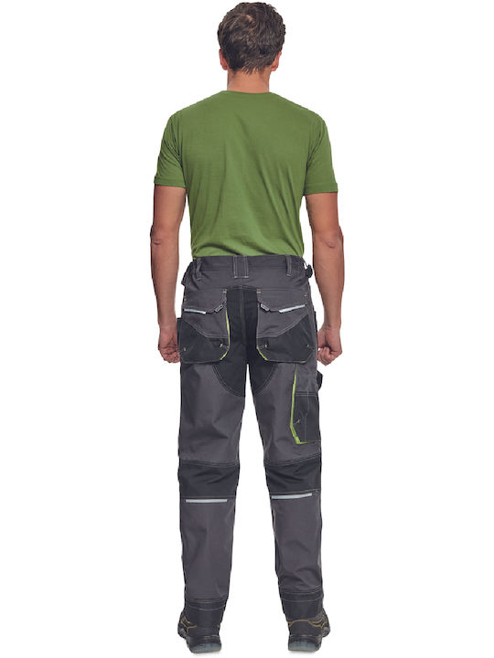Cerva Greendale Reflectorizant Pantaloni de Lucru Gri