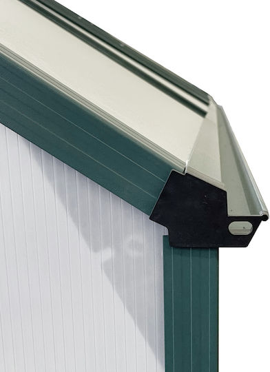 Outsunny Seră De Grădină Tip Casă Cu Ramă Metalică 1.9x2.53x1.99m