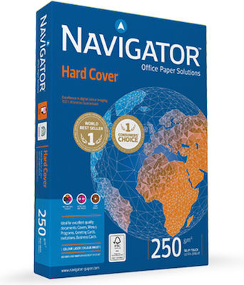 Navigator Hard Cover Hârtie de Imprimare A4 250gr/m² 1x125 foi 330974