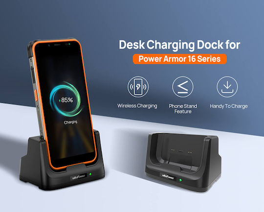 Ulefone DC3103 Charging Stand for Mobile Phone in Black Colour