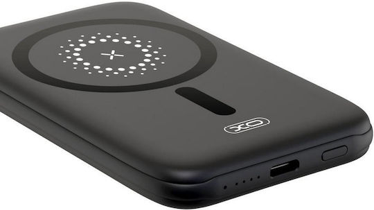 XO PR153 MagSafe Power Bank 5000mAh 15W с USB-C порт Power Delivery Черен