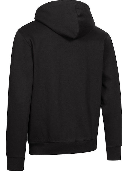 Lonsdale Buckhaven Neagră cu Glugă