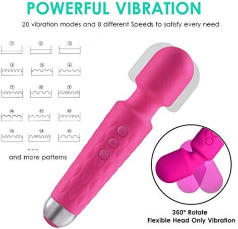 ToyBox Royal Wand Δονητής Μασάζ 20cm Pink