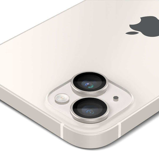 Spigen Optik Pro EZ Fit Camera Protection Tempered Glass Starlight for the iPhone 14 / 14 Plus