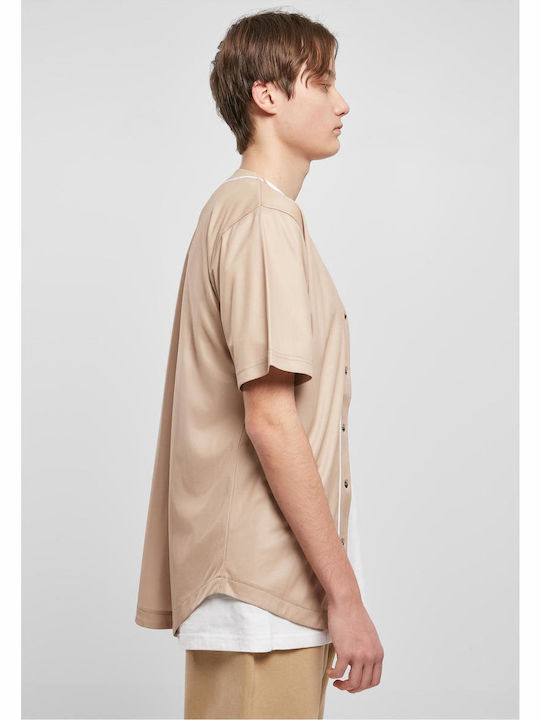 Short-sleeved Shirt Beige