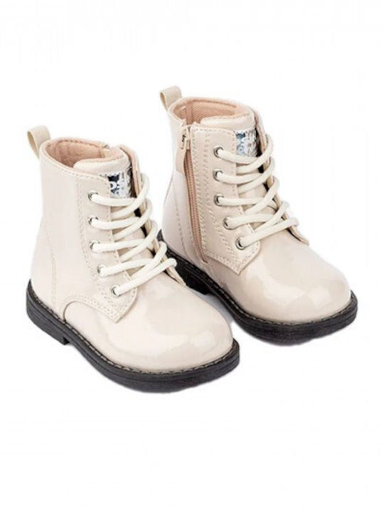 Conguitos Stiefel Charol Beige