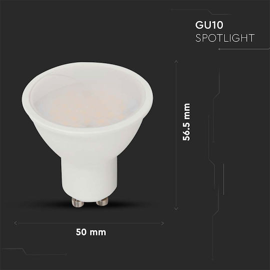 V-TAC Smart Bulb LED 4.8W for Socket GU10 and Shape MR16 RGB 380lm Dimmable