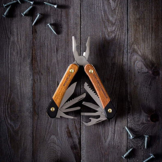 Gentlemen's Hardware Multitool Plier Kraft Πολυεργαλείο Καφέ