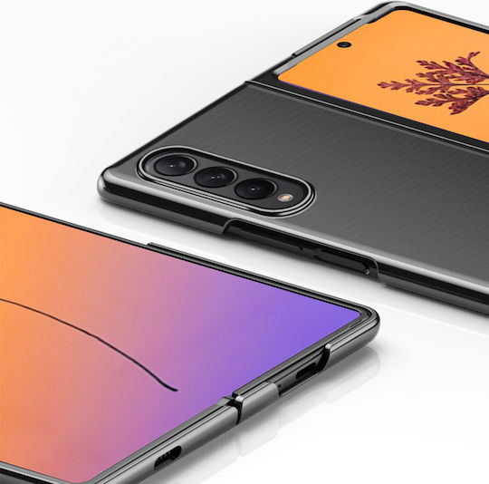 Hurtel Plating Buchen Sie Kunststoff 0.3mm Schwarz (Samsung Galaxy Z Fold 4)
