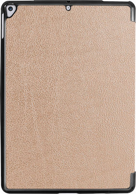 Sonique Smartcase Slim Flip Cover Δερματίνης Ανθεκτική Ροζ Χρυσό (iPad 10.2" (2019/2020/2021) & iPad Air 3rd Gen 10,5" (2019) / iPad Pro 10,5" (2017))