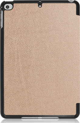 Sonique Smartcase Slim Flip Cover Δερματίνης Ανθεκτική Ροζ Χρυσό (iPad mini 4th Gen (2015)/ mini 5th Gen 2019)
