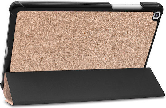Sonique Smartcase Slim Flip Cover Ανθεκτική Ροζ Χρυσή (Galaxy Tab A 8.0 2019)