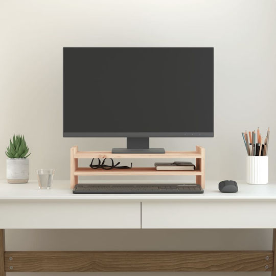 vidaXL Tabletop Suport Monitor Maro (814019)