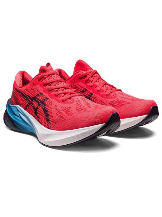 ASICS Novablast 3 Ανδρικά Αθλητικά Παπούτσια Running Electric Red / Midnight