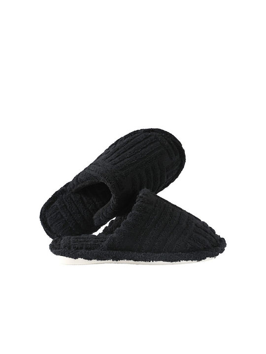 Jomix MD3800 Terry Women's Slipper In Black Colour