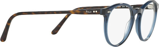 Ralph Lauren Plastic Eyeglass Frame Blue PH2083 5276