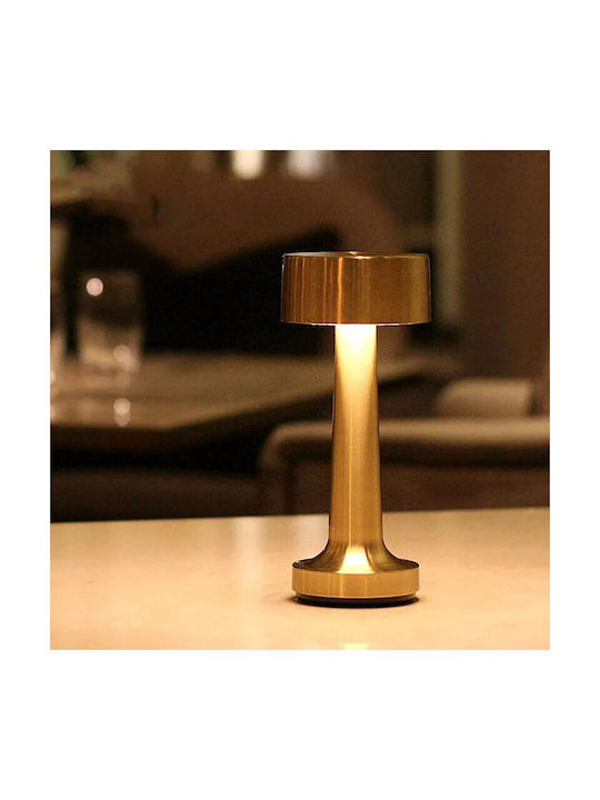 Led7 Trista Tisch Dekorative Lampe LED Batterie Gold