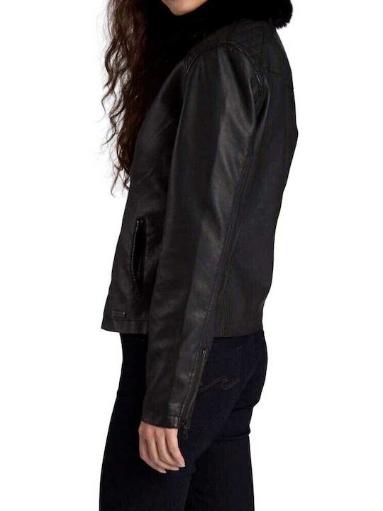 Outrider Γυναικείο Biker Jacket Μαύρο