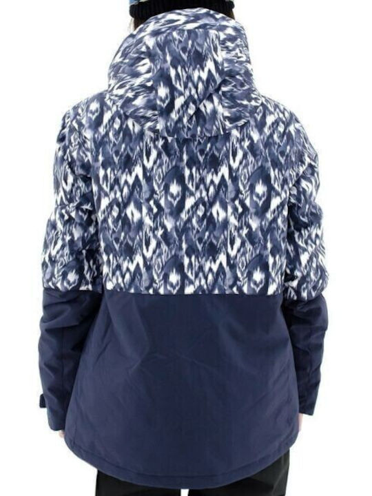 Billabong Akira Z6JF12BIF6_1915 Γυναικείο Μπουφάν για Σκι & Snowboard Μπλε