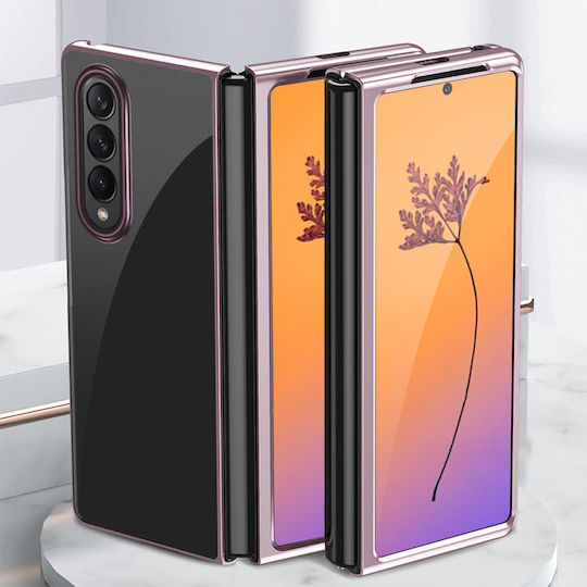 Hurtel Plating Book Plastic 0.3mm Blue (Samsung Galaxy Z Fold 4)