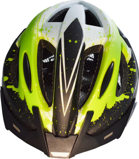 GoldBike My Nat TH86G Road Bicycle Helmet with LED Light Green