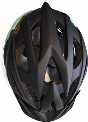 GoldBike My Nat Road Bicycle Helmet with LED Light Black