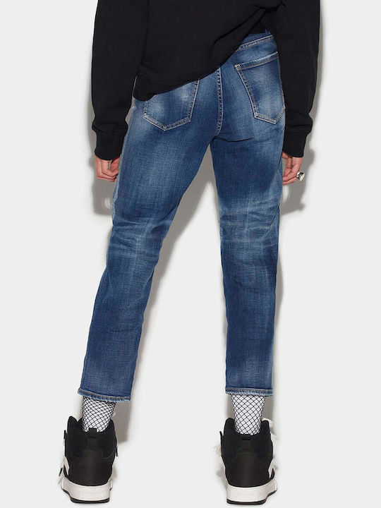 Dsquared2 Boston Damenjeanshose in Gerader Linie