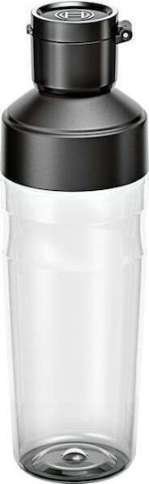 Bosch Μπουκάλι Πλαστικό με Βιδωτό Καπάκι Μαύρο 500ml