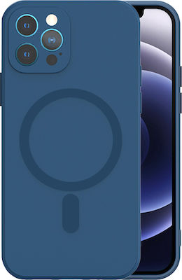 Tel Protect Silicone Back Cover Navy Blue (iPhone 12 Pro Max)