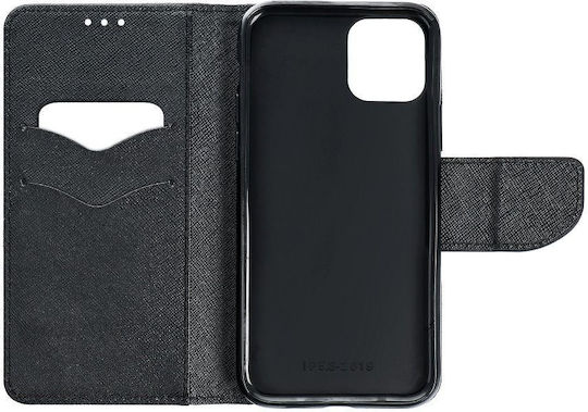 Fancy Book Synthetic Leather Black (Galaxy A13 5G / A04S)