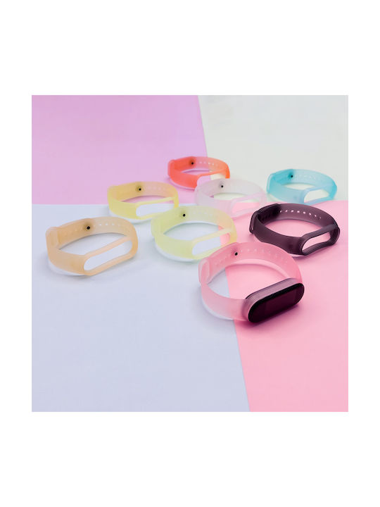 Strap Silicone with Pin Transparent (Mi Smart Band 5/Mi Smart Band 6)