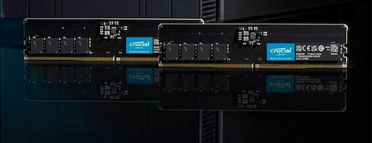 Crucial 8GB DDR5 RAM cu Viteză 4800 pentru Desktop (CT8G48C40U5
