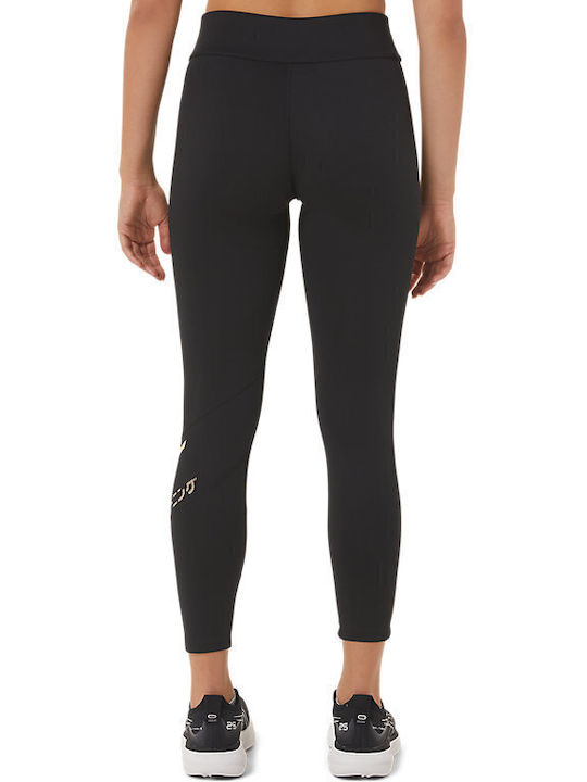 ASICS Colanti de femei Cropped Colanti Negru