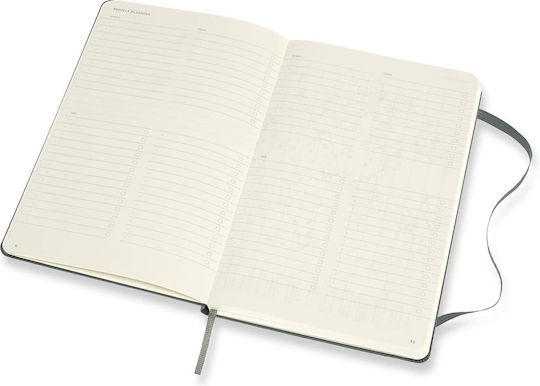 Moleskine Pro Notebook with Elastic Green