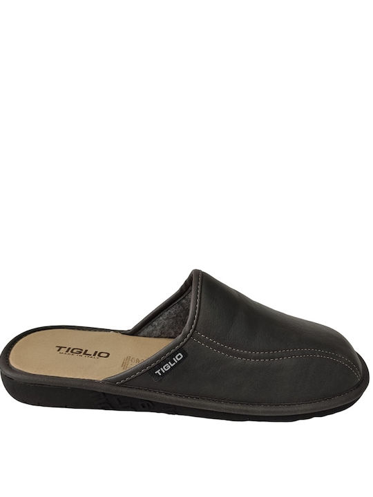 MEN'S SLIPPERS TIGLIO GREY 858