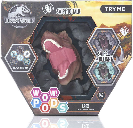 Wow!Stuff Jurassic World: T-Rex Φιγούρα Δράσης 11εκ.