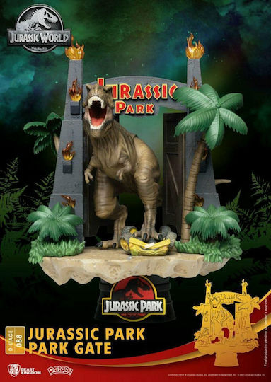 Beast Kingdom Jurassic Park: D-Stage - Park Gate Replica length 15cm