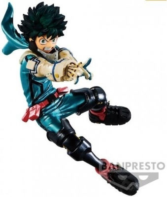 Banpresto Eroul meu Academia: Izuku Midoriya Amazing Heroes Sp. Color Figurină de Acțiune înălțime 14buc 18616