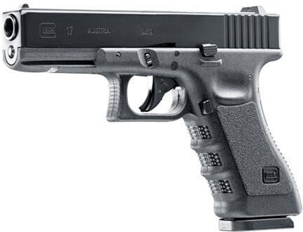 Umarex Pistol cu Aer CO2 Glock 17 BB-uri și bile cu recul Recul 4.5mm