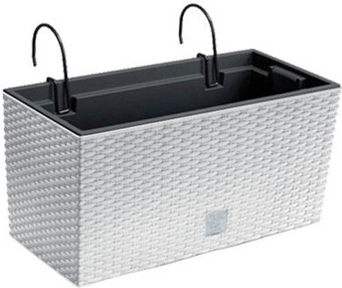 Marhome Rato Case Planter Box Plastic Mocca 39.5x18.5x19.5cm.
